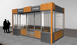 Изготовление металлокаркасов для модульных магазинов в Екатеринбурге от «АДВ-Технологии»